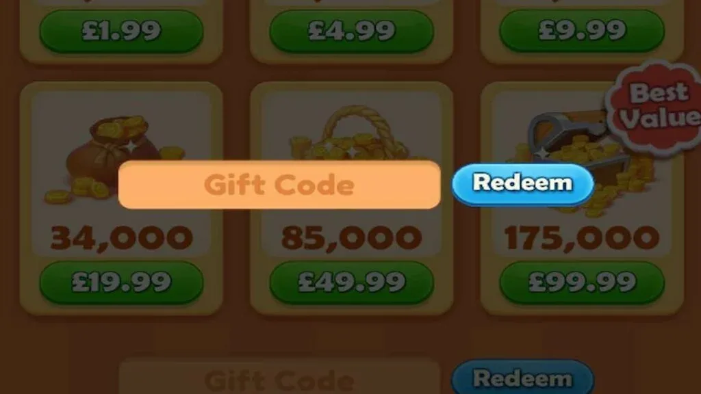 How to redeem codes in Skip-Bo Gift