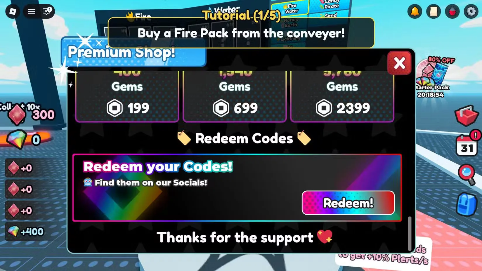 How to redeem codes in Slime Card Collection