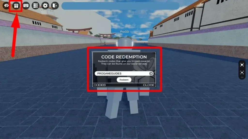 How to redeem codes in Type Soul