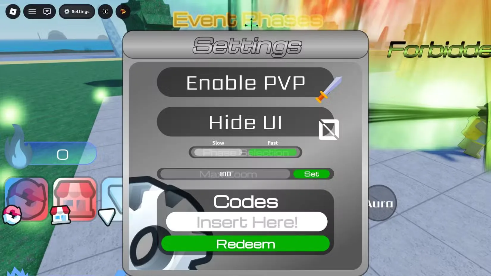 How to redeem codes in AURA