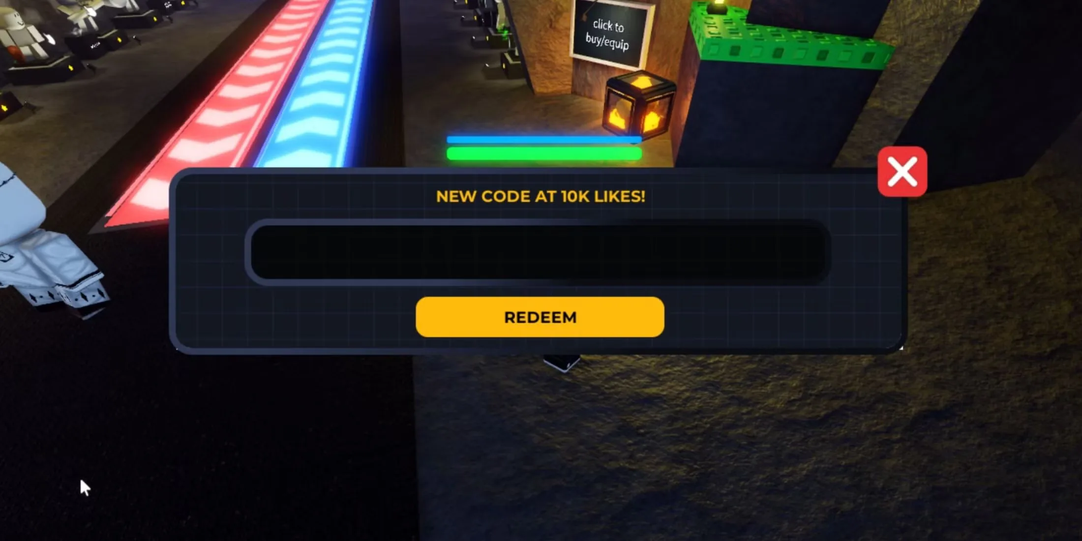 How to redeem codes in Blades