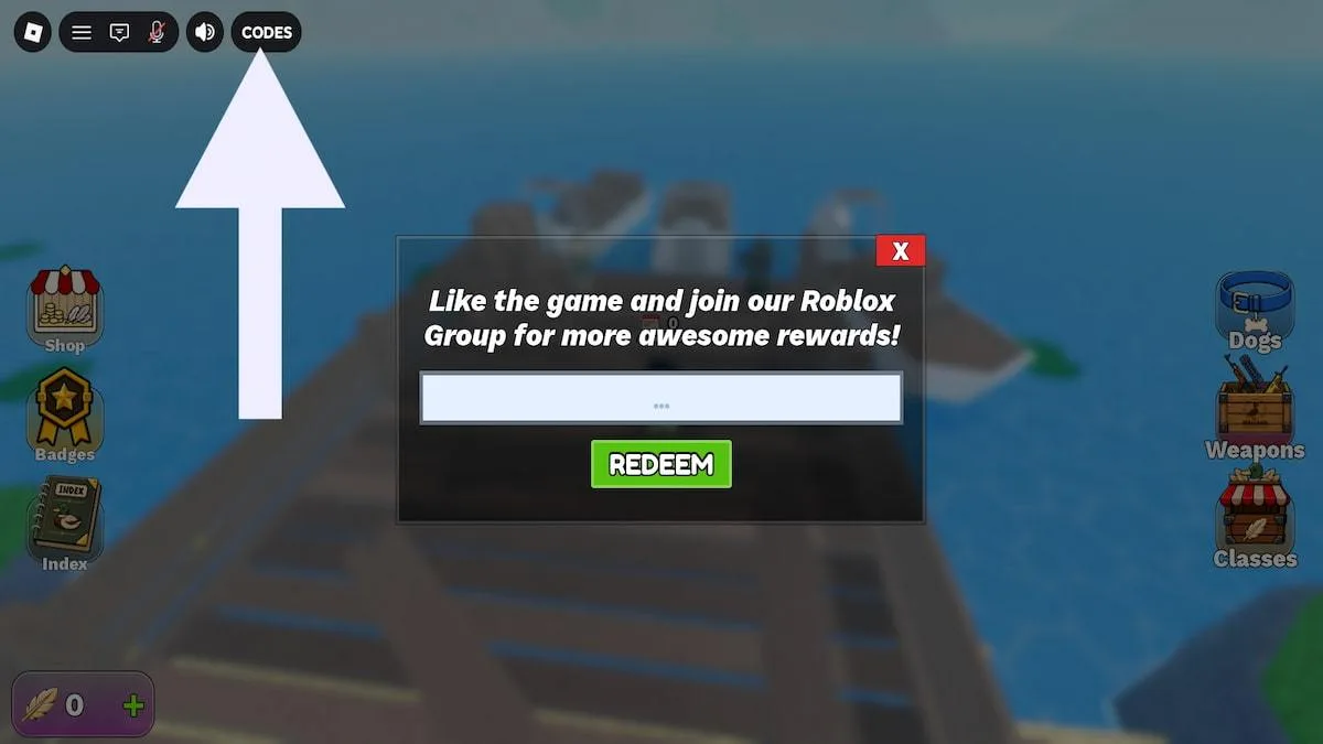 How to redeem codes in Catch 1 Billion Ducks