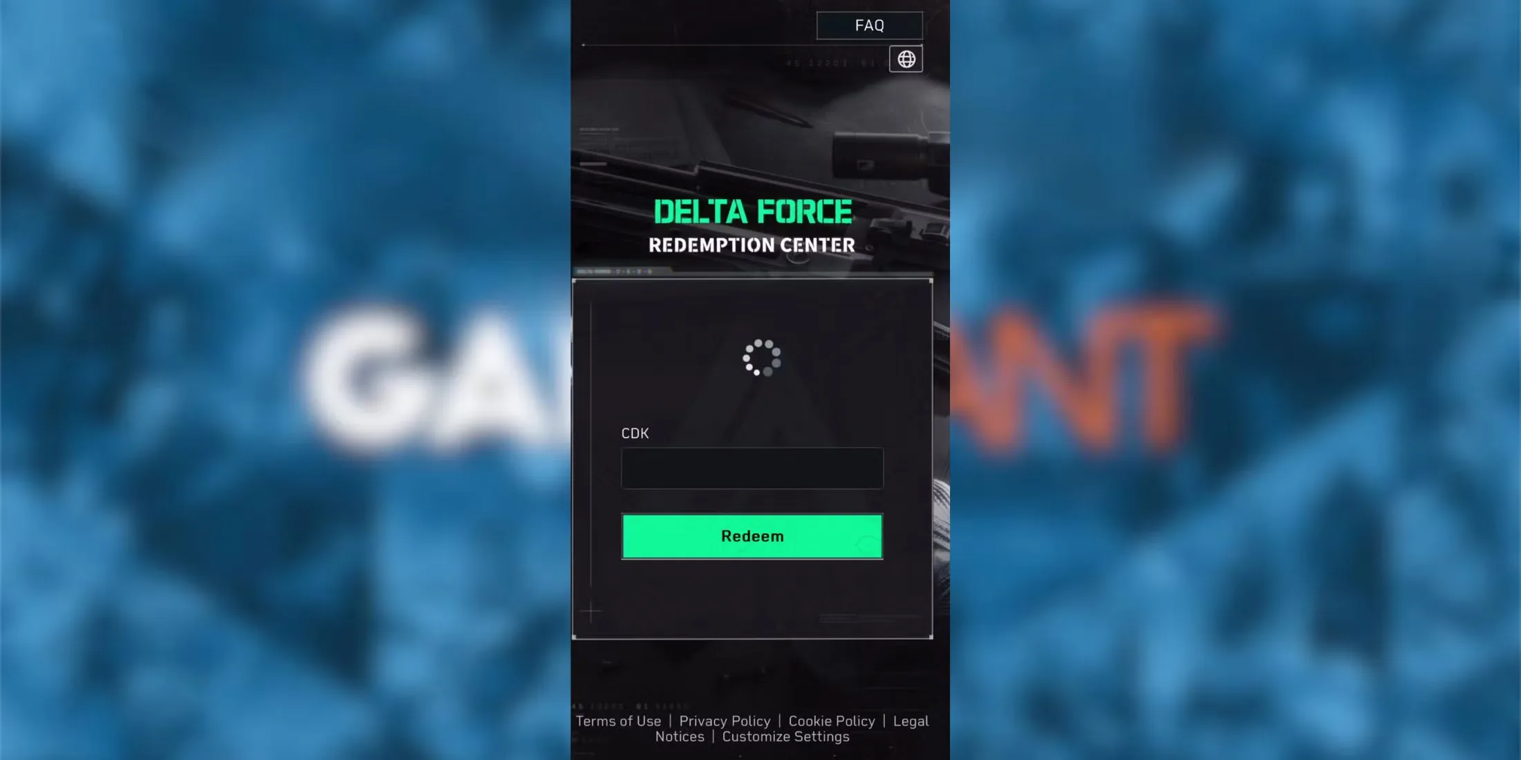 How to redeem codes in Delta Force