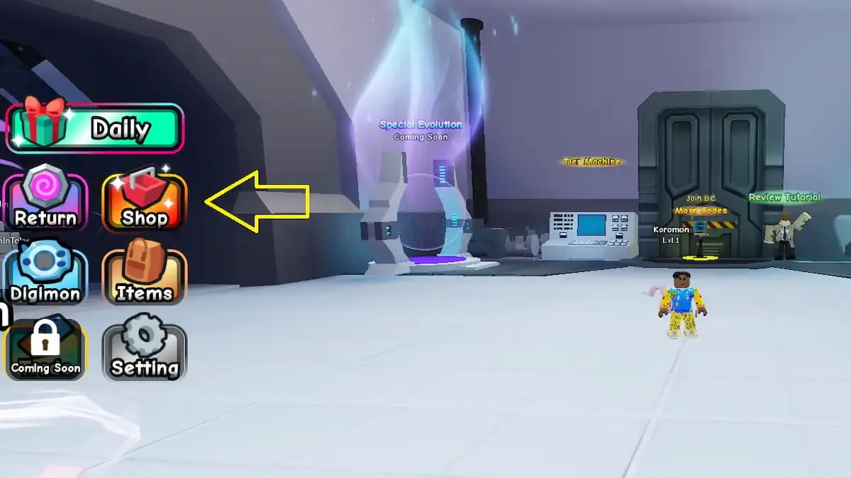 How to redeem codes in Digimon Era