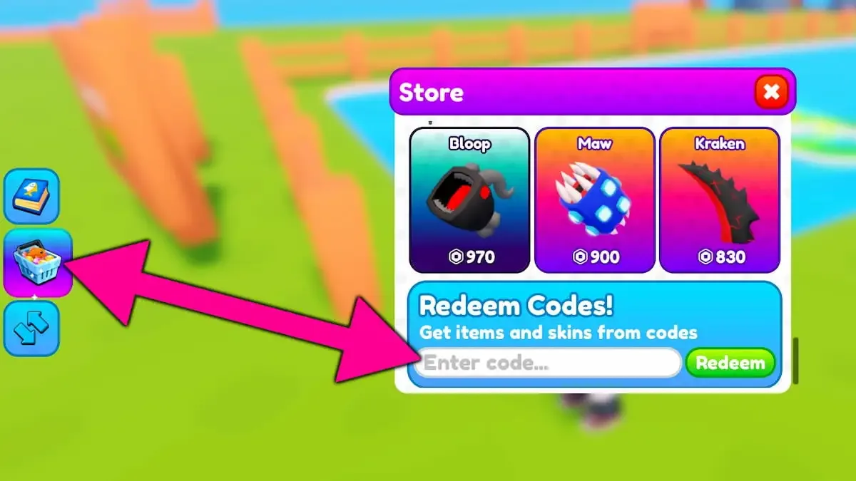 How to redeem codes in Farm a Fish