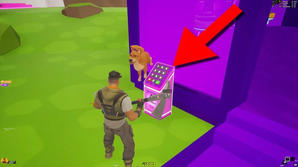 How to redeem codes in Fortnite PET TYCOON