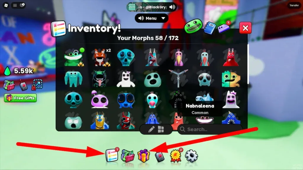 How to redeem codes in Garten of Banban RP X