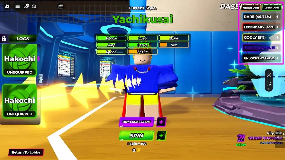How to redeem codes in Haikyuu Legends