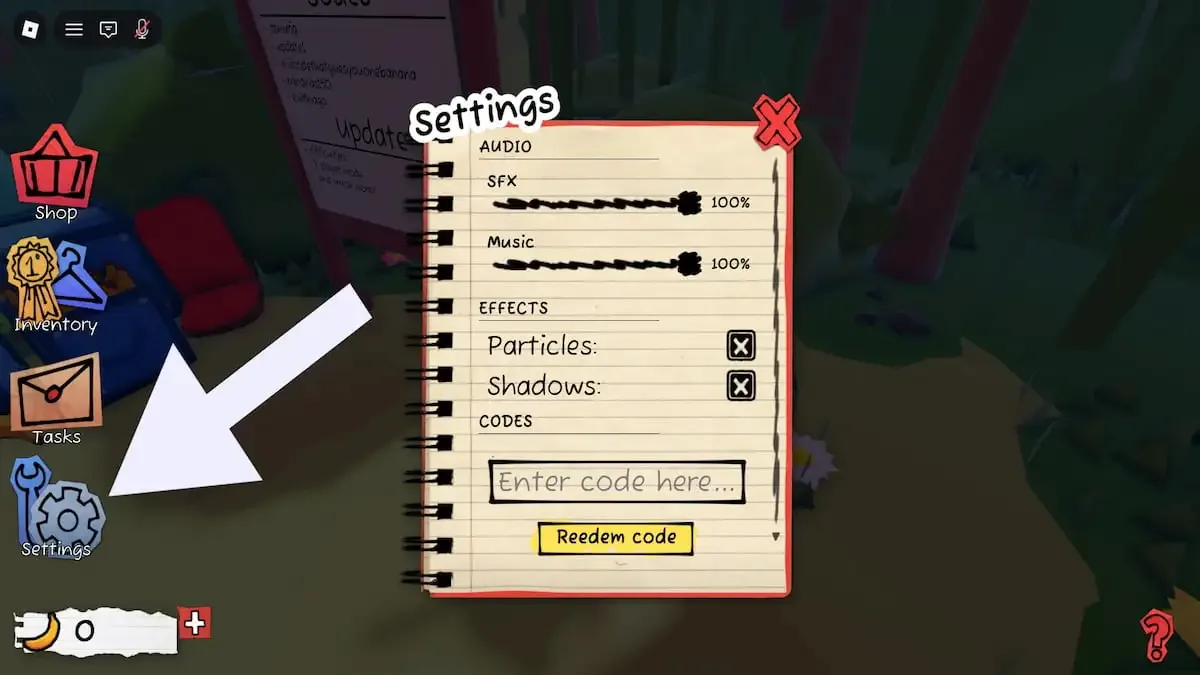 How to redeem codes in Incommunication