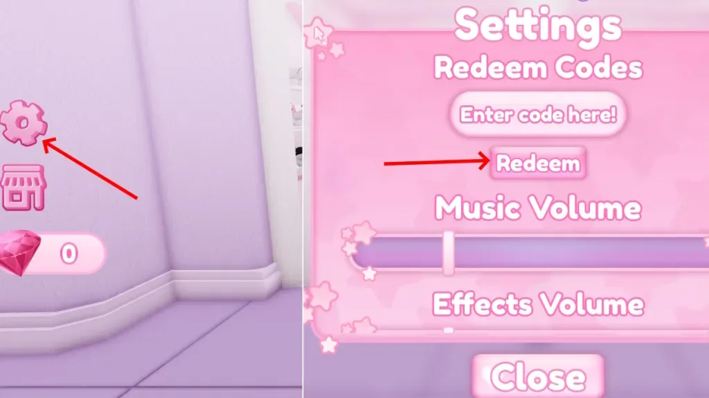 How to redeem codes in It Girl