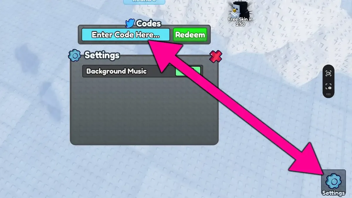 How to redeem codes in Knockout