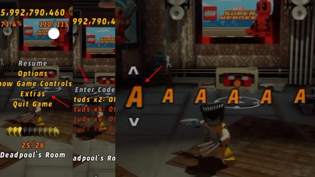 How to redeem codes in LEGO Marvel Superheroes Cheat