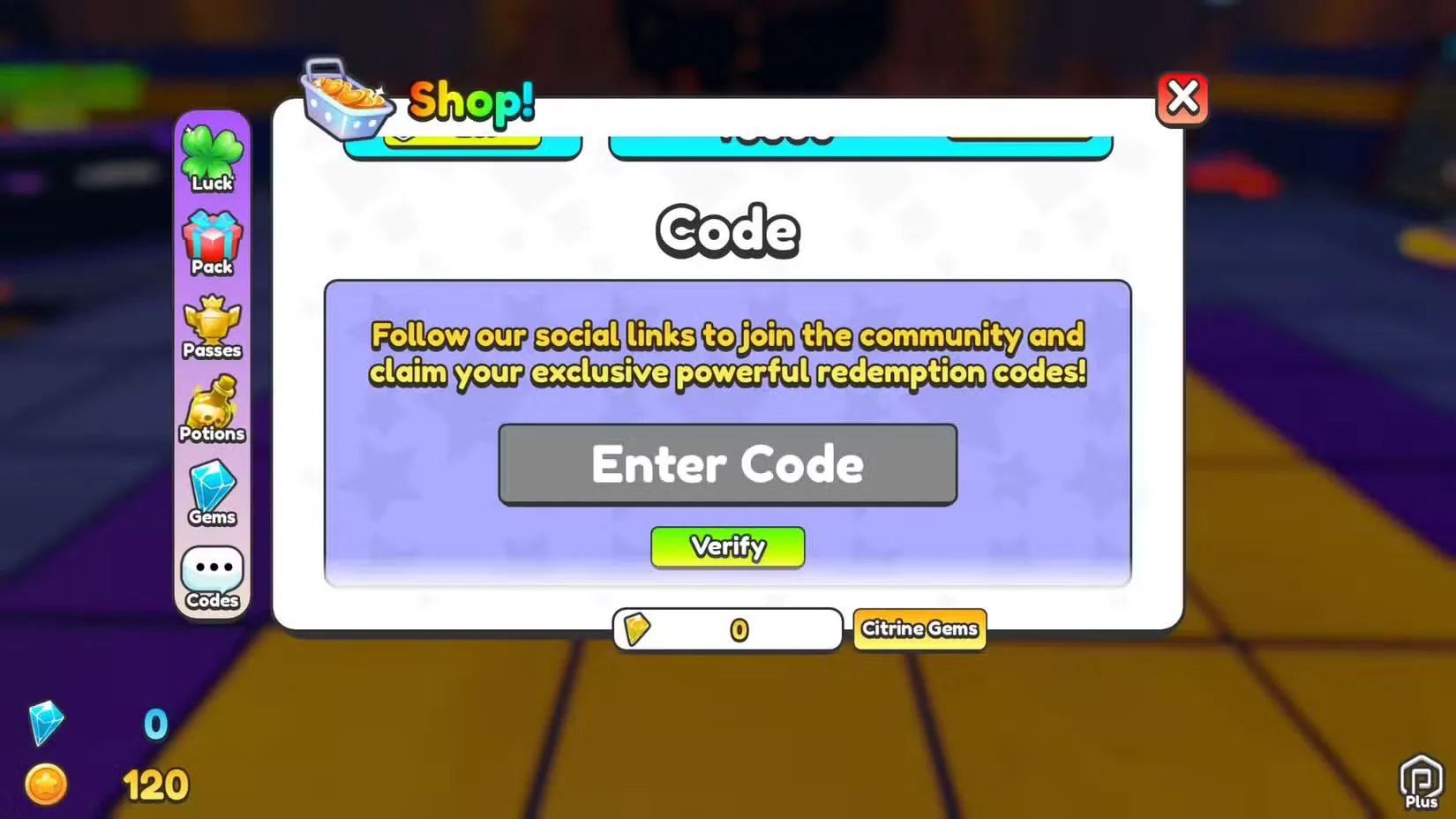 How to redeem codes in Mutant Plants Base Defense