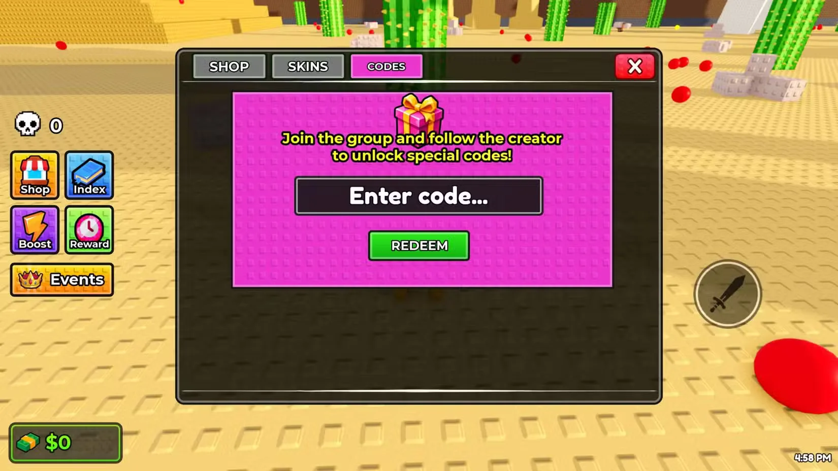 How to redeem codes in My Dino Life