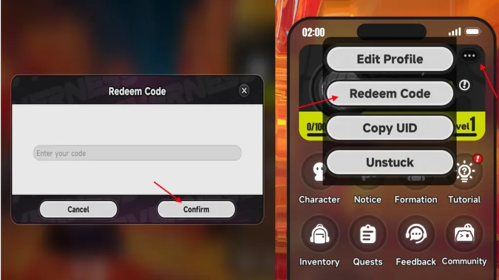 How to redeem codes in NTE (Neverness to Everness)