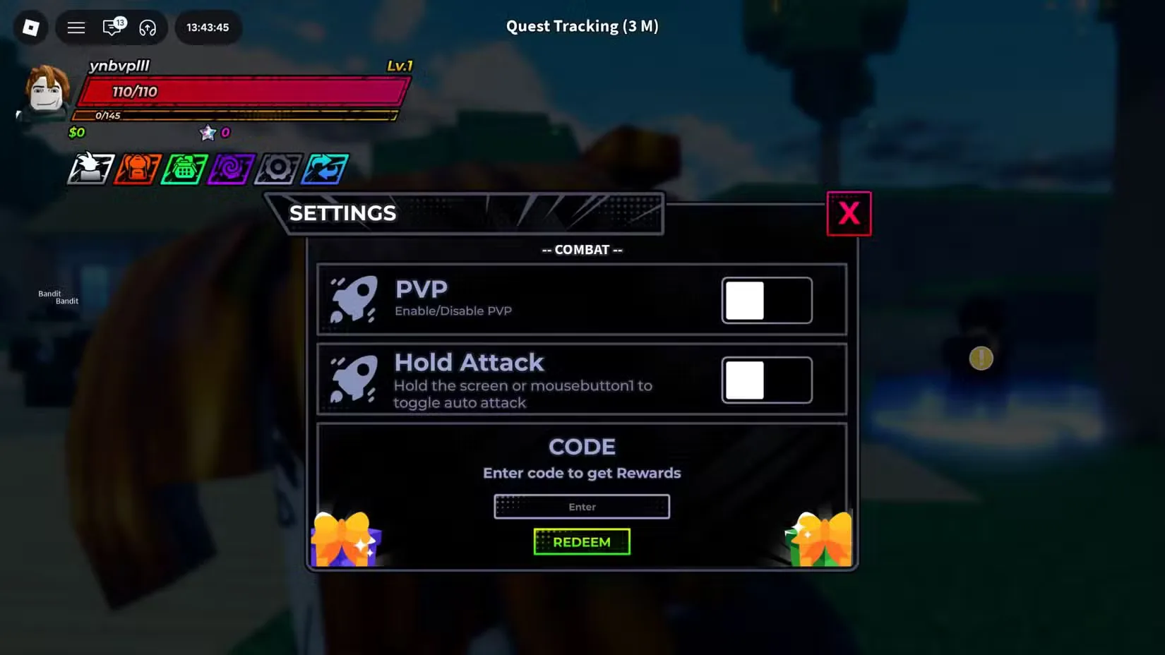 How to redeem codes in Starfall Legacys