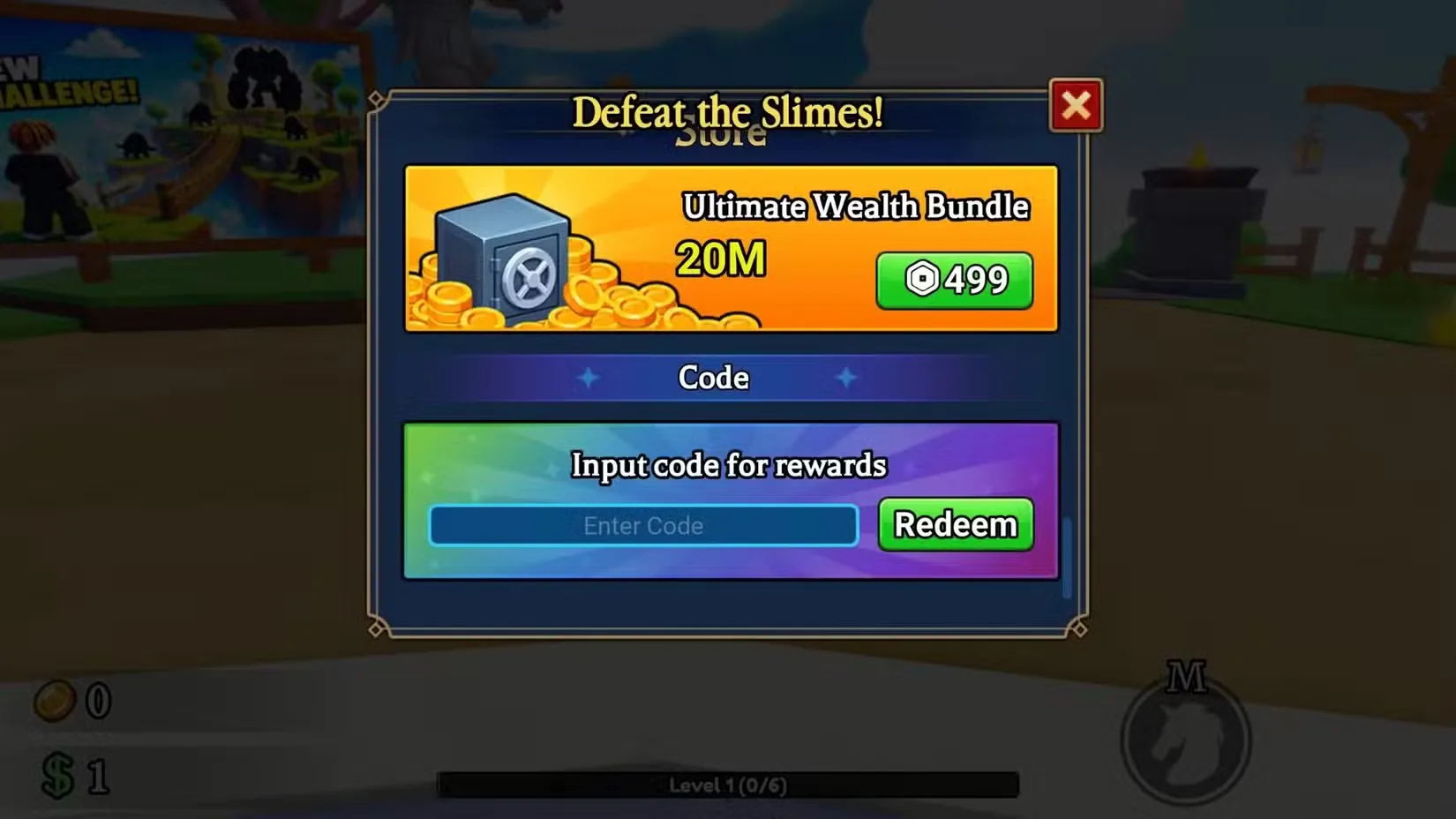 How to redeem codes in Sword Hunter