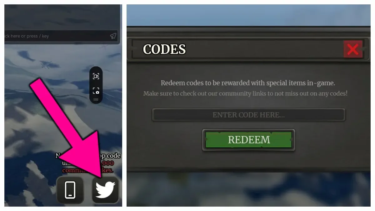 How to redeem codes in The Undead Frontline