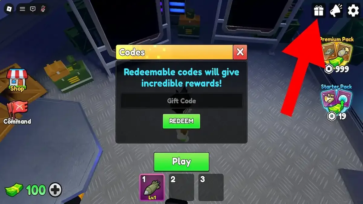 How to redeem codes in Total Conquest WW2