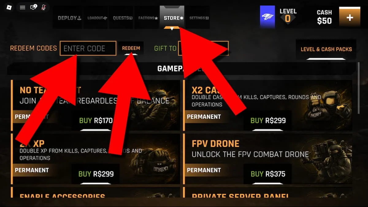 How to redeem codes in TOTAL WAR