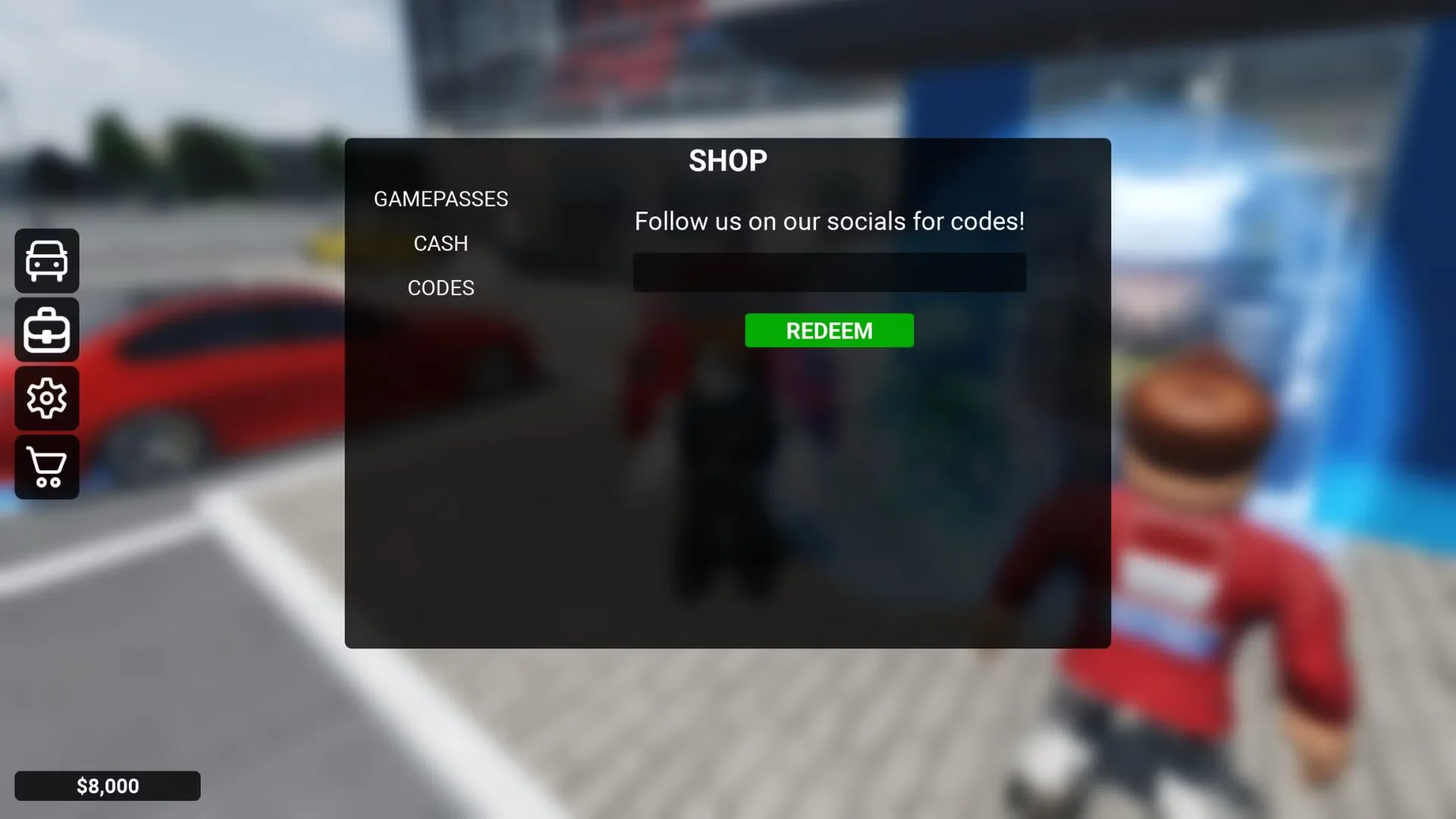 How to redeem codes in Young Street Ontario