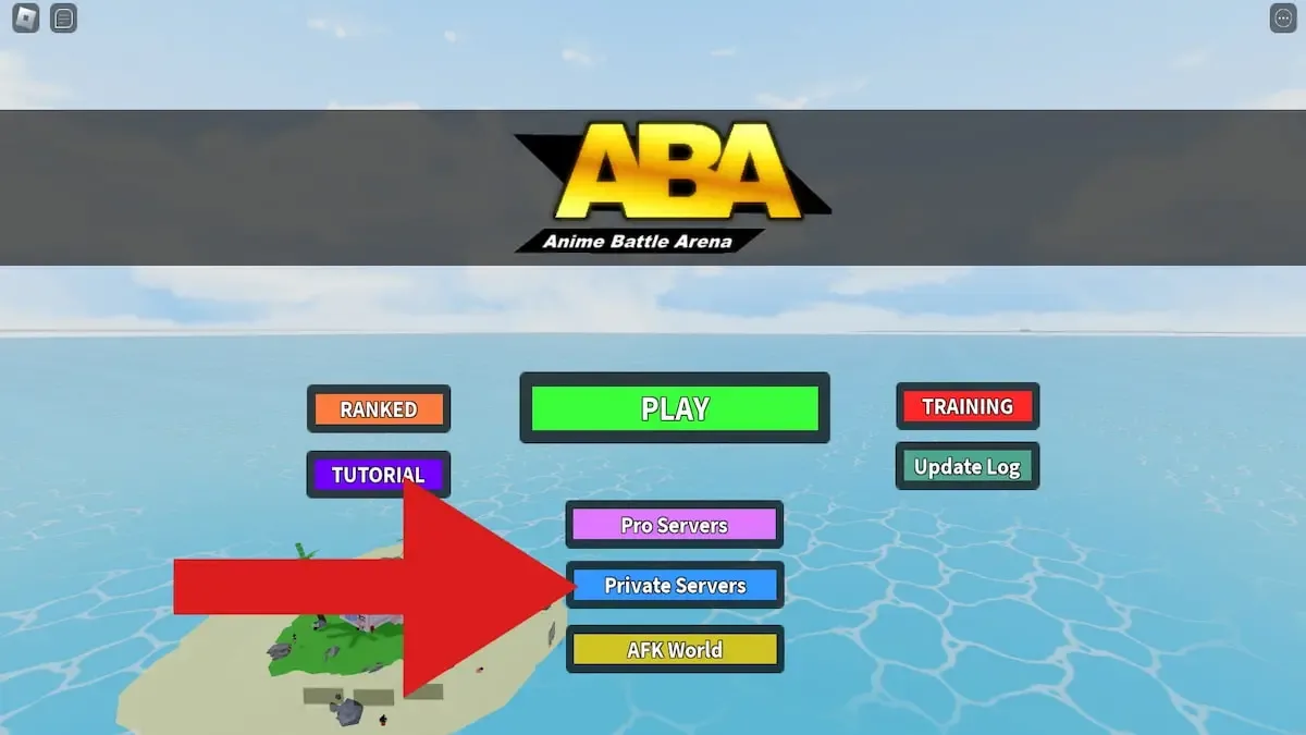 How to redeem codes in Anime Battle Arena Private Server