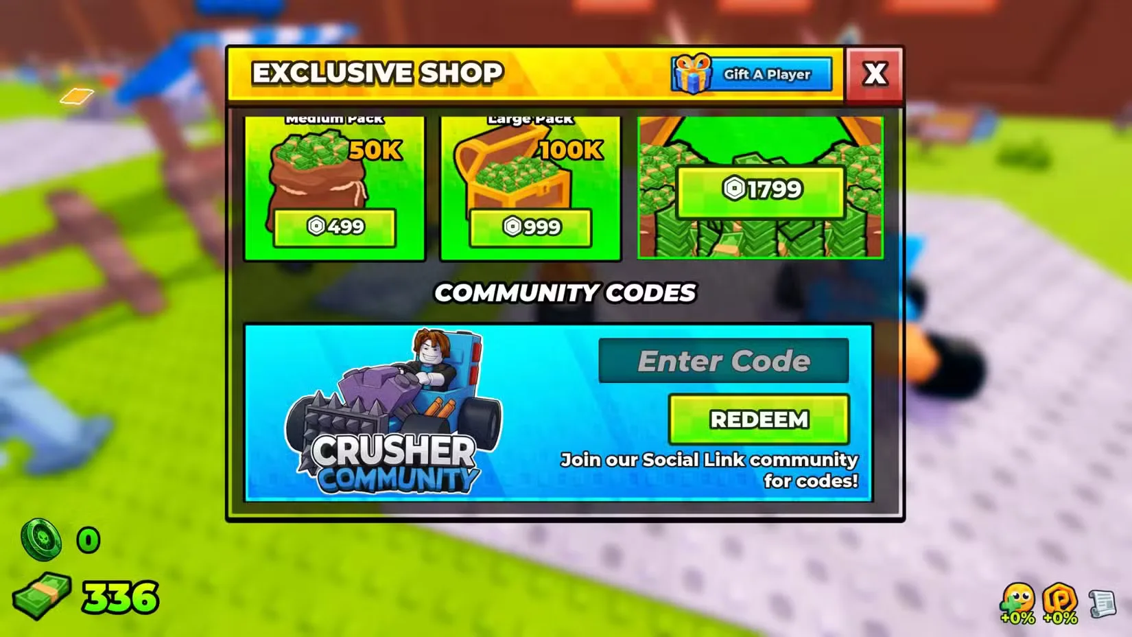 How to redeem codes in Build and Kill Zombies