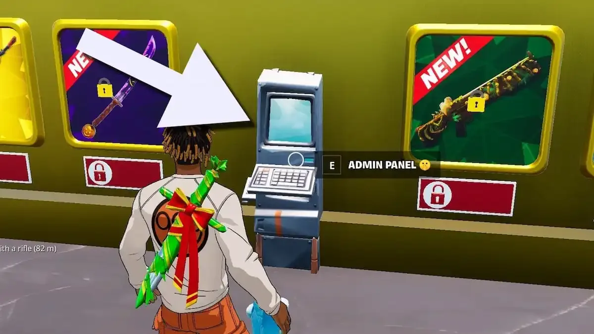 How to redeem codes in Crazy Red vs Blue Fortnite