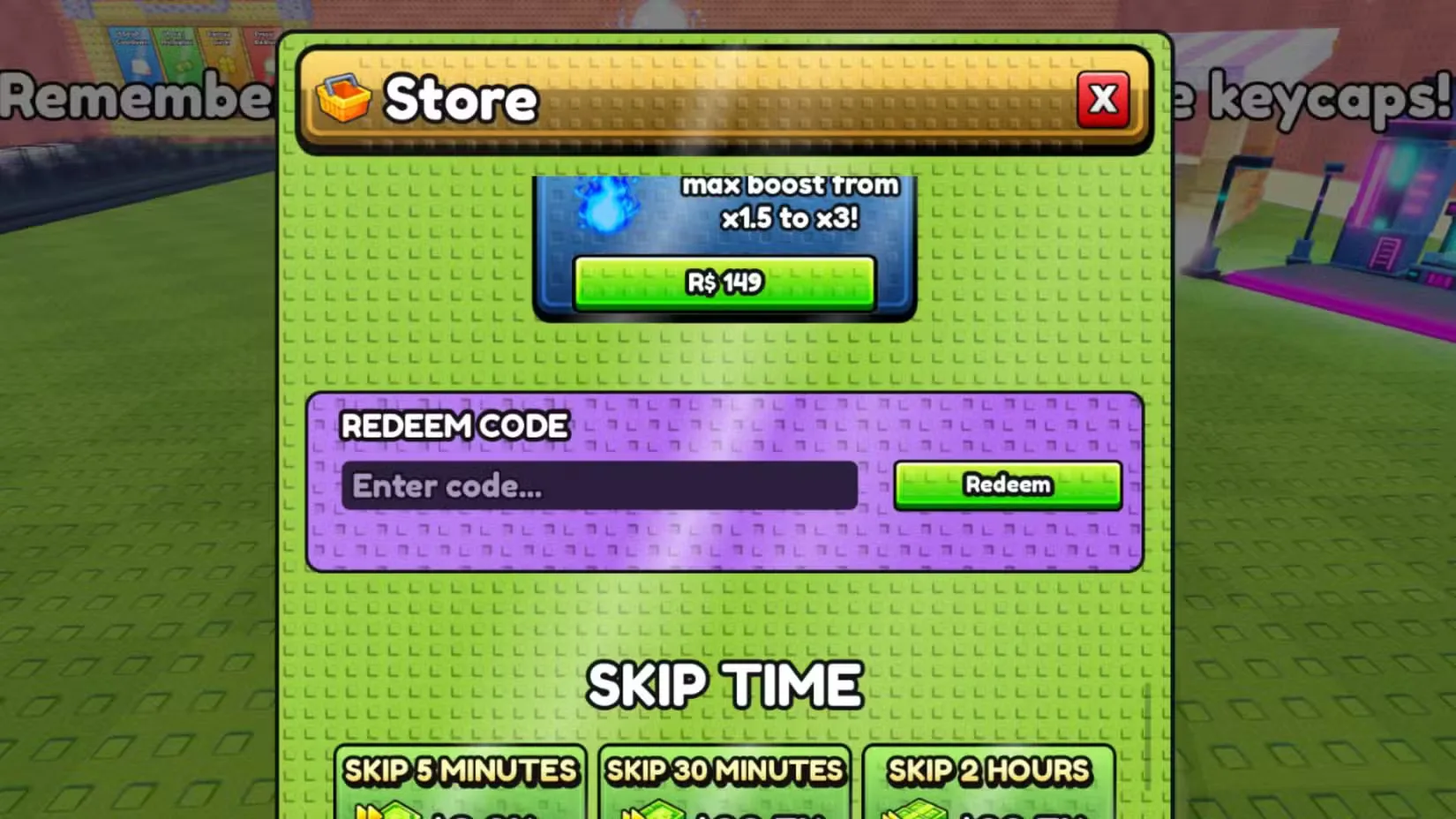 How to redeem codes in Custom Keyboards