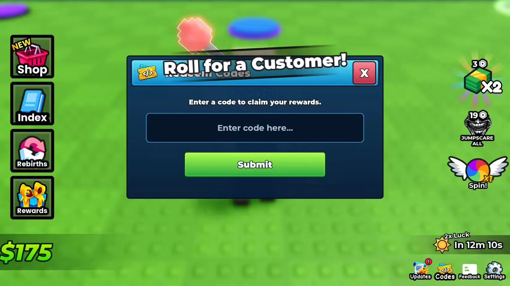 How to redeem codes in Drive-Thru Empire
