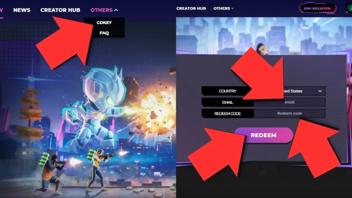 How to redeem codes in Gangstar Mirage City