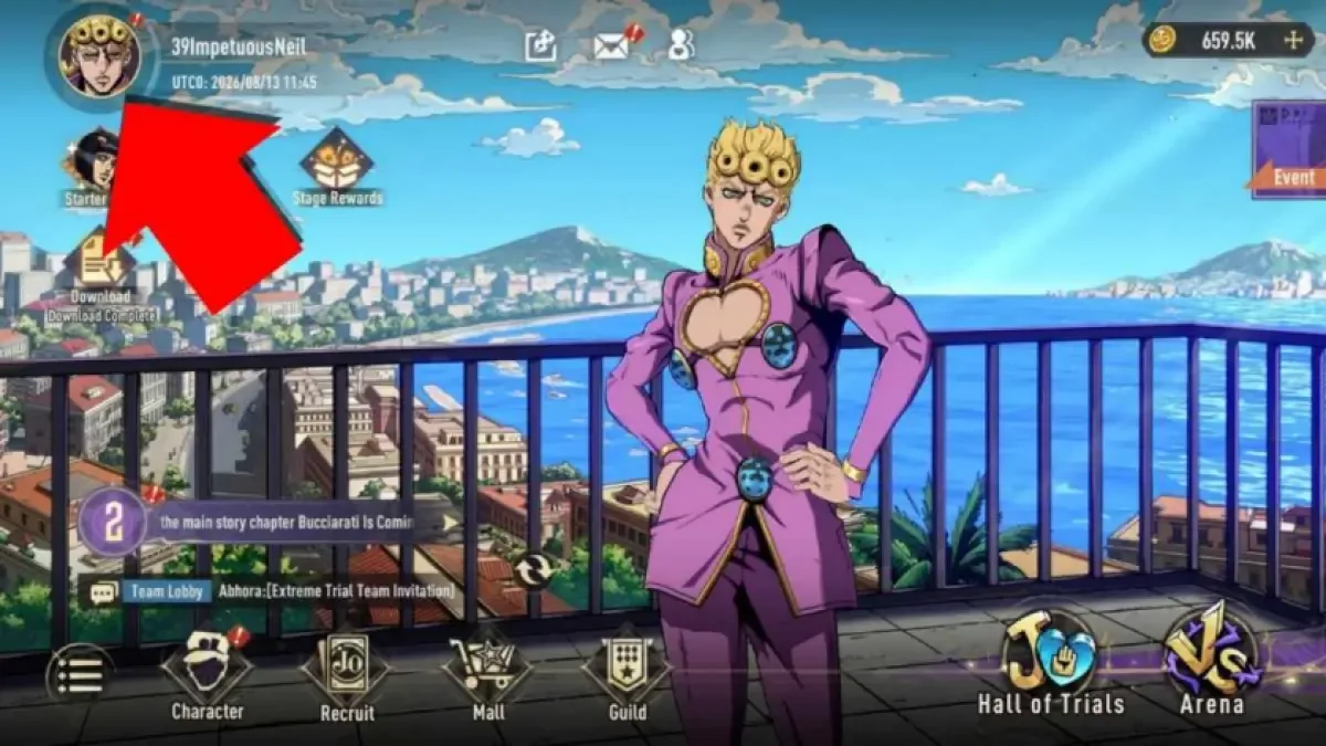 How to redeem codes in Jojos Bizarre Adventure Golden Spirit