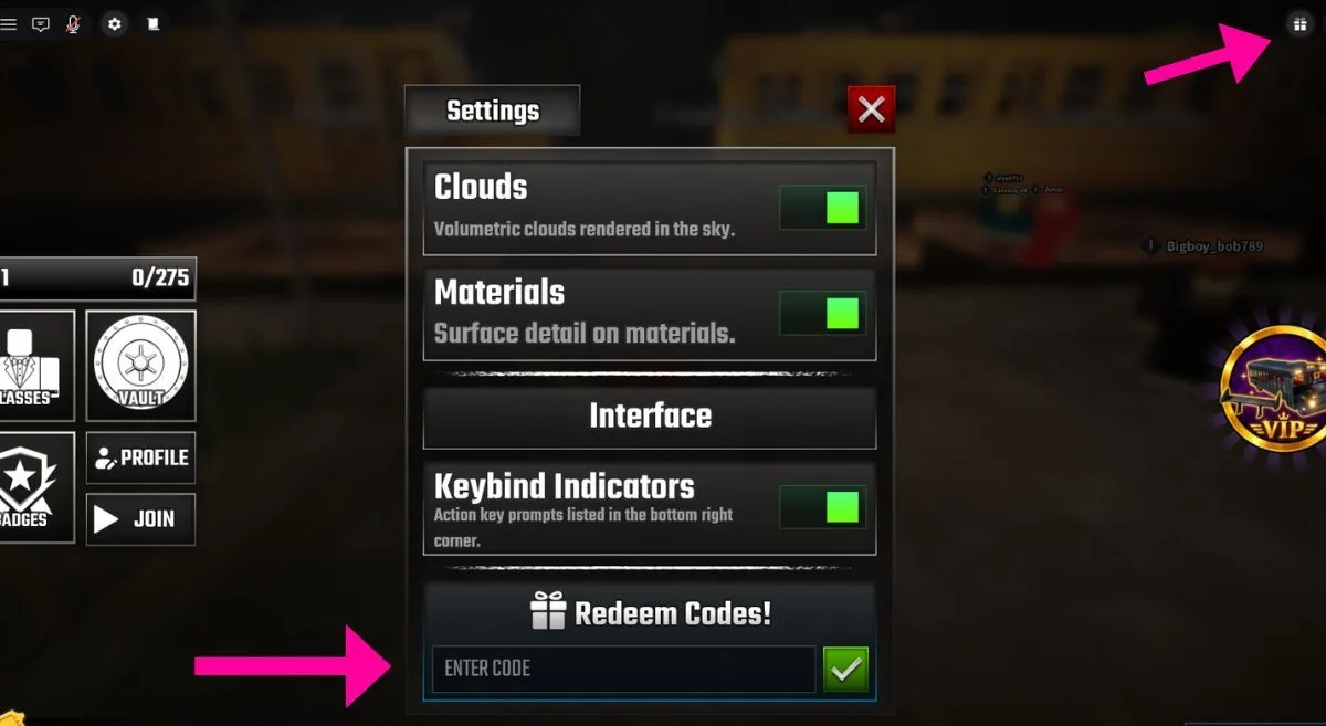 How to redeem codes in Last Stop