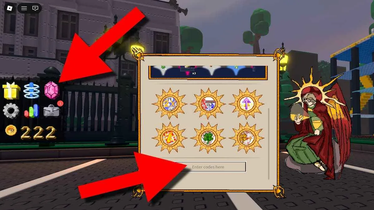 How to redeem codes in LOTTERYWORLD