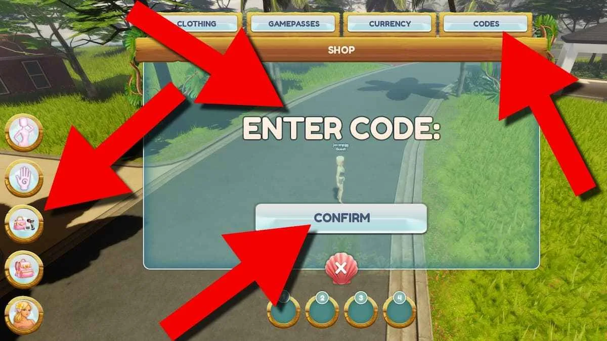 How to redeem codes in Mermaid Awakening