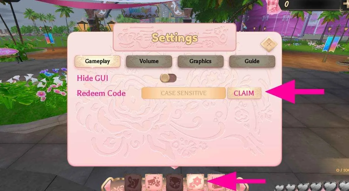 How to redeem codes in Momo City