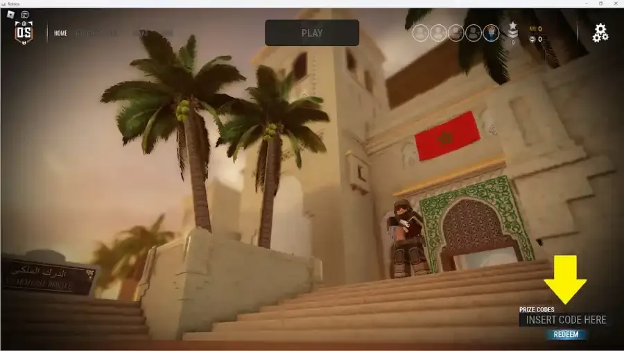 How to redeem codes in Operations Siege