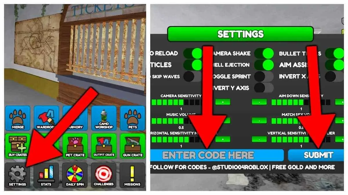How to redeem codes in POLY-Z RNG