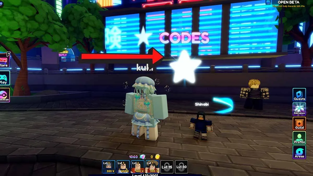 How to redeem codes in Re Adventures