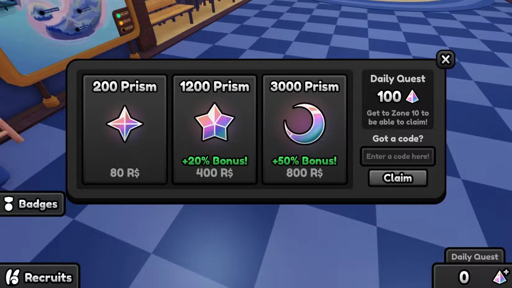 How to redeem codes in Somni's Engine
