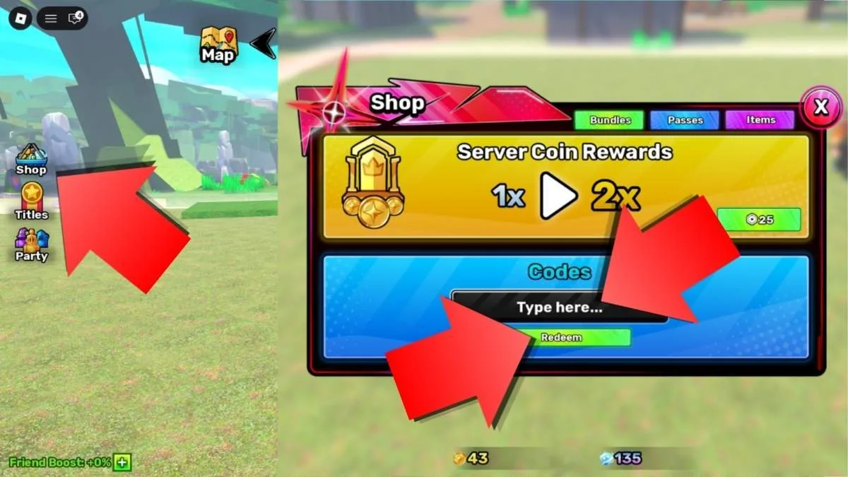 How to redeem codes in Soul Hero