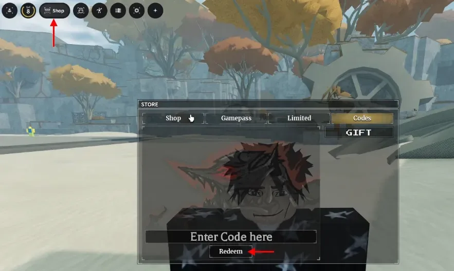 How to redeem codes in Strikeborn