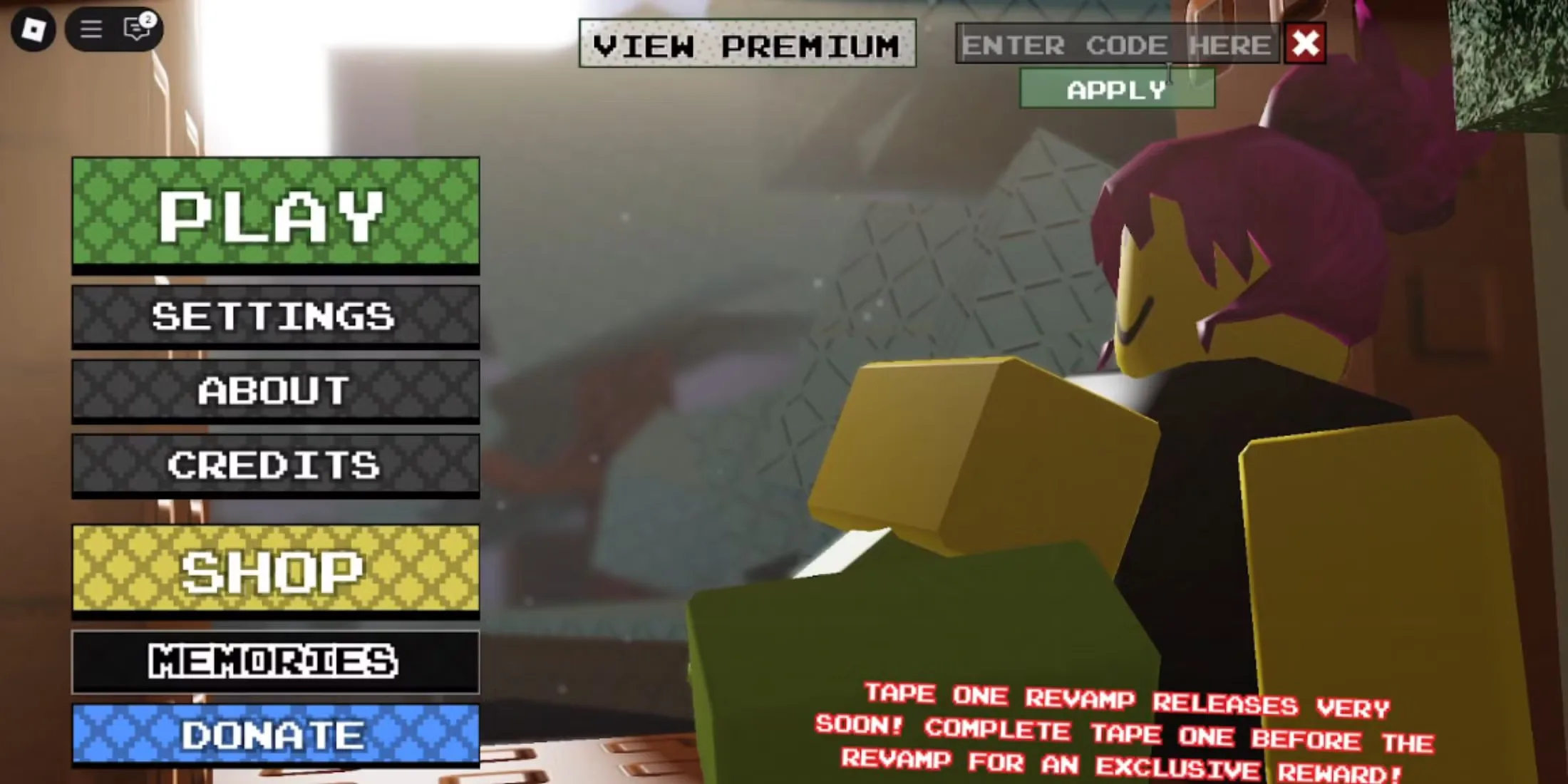 How to redeem codes in The Mall Game