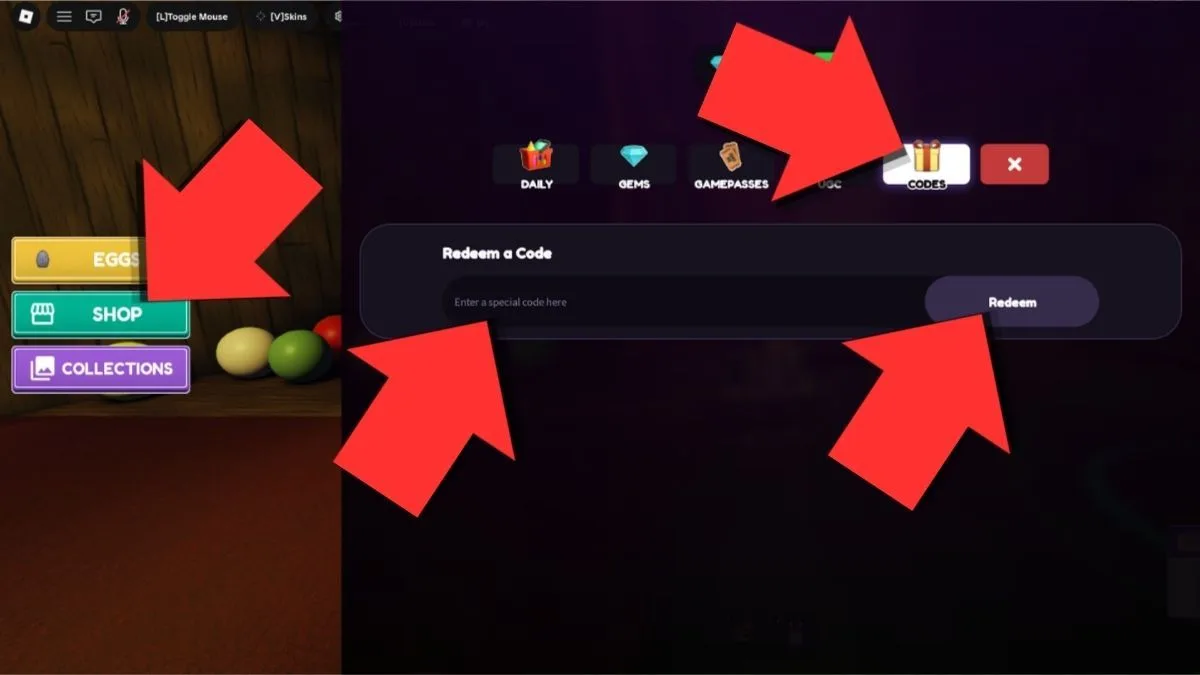 How to redeem codes in Wonderland