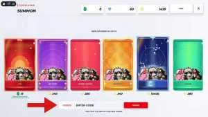 How to redeem codes in Anime vs Anime