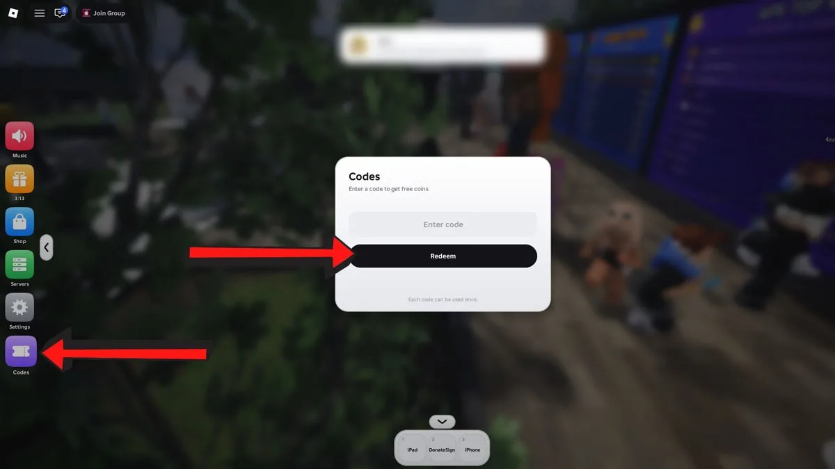 How to redeem codes in Apple iPad Original