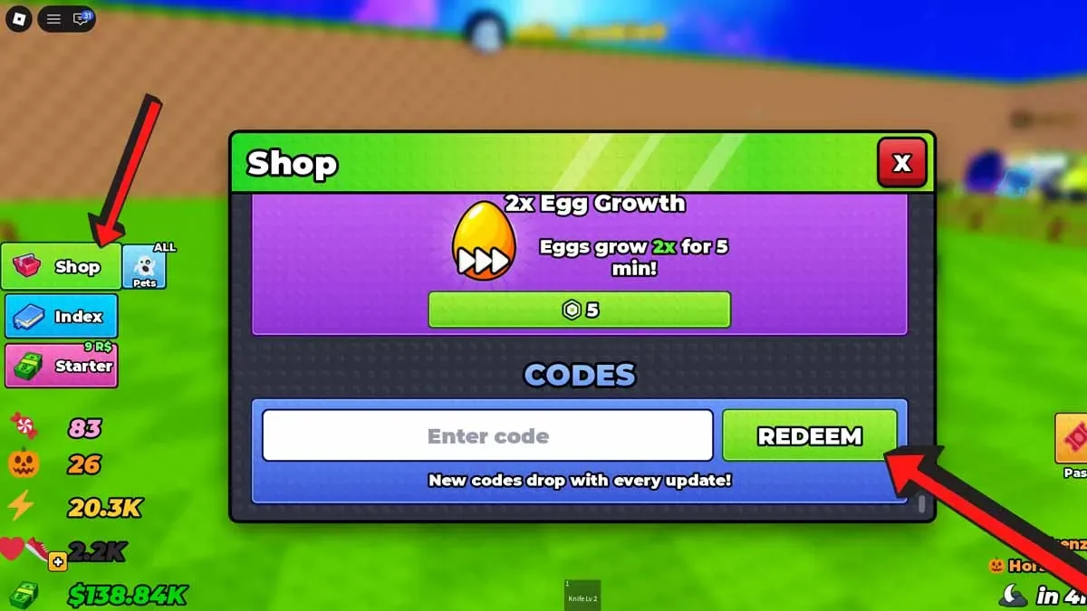 How to redeem codes in Beat the Boss and Steal