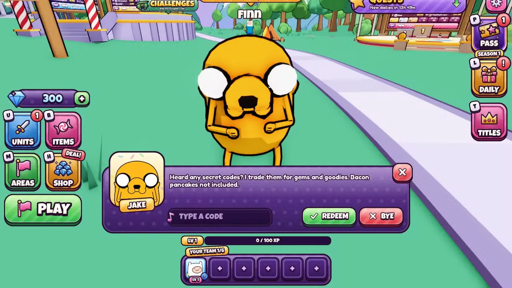 How to redeem codes in Candy Kingdom Defense