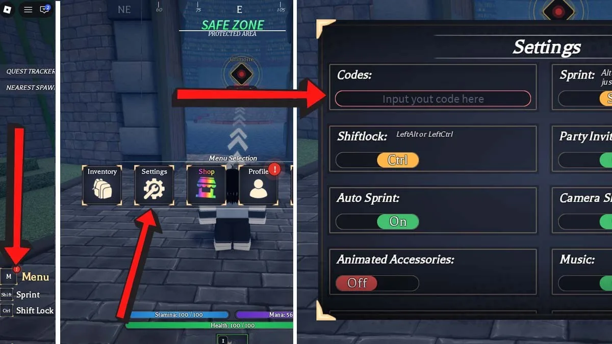 How to redeem codes in Clover Time
