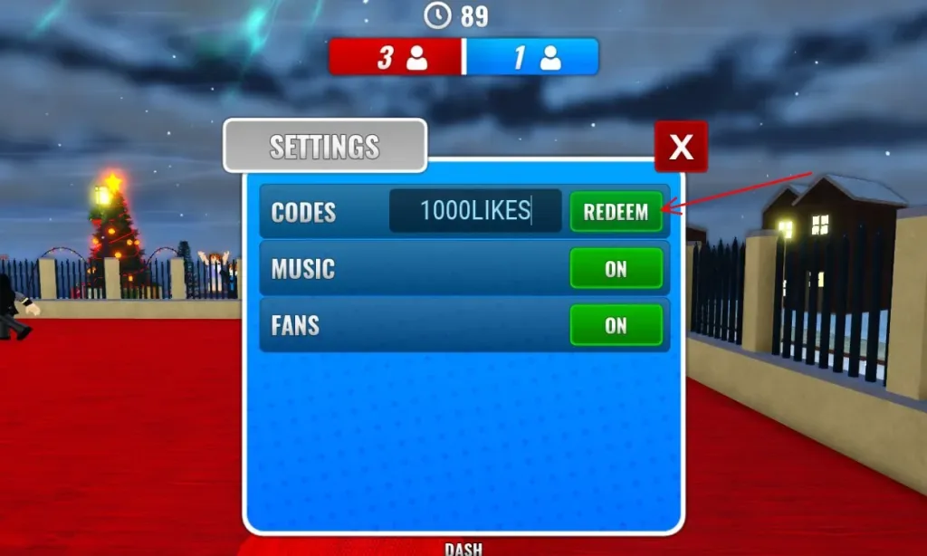 How to redeem codes in Dodgeball Legends